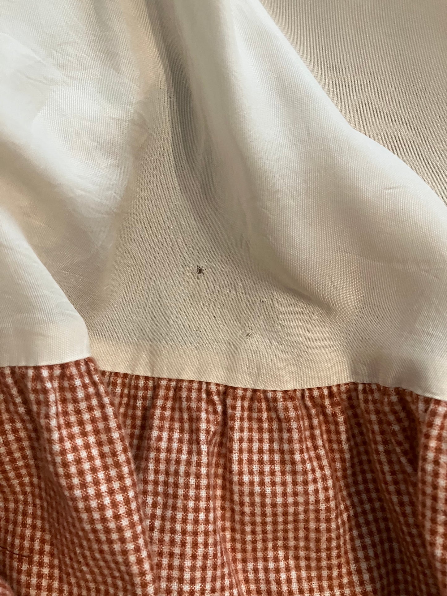 70's Vintage Gunne Sax Jessica's Gunnies Brown Peach Green Autumn Calico Prairie Midi Skirt 13
