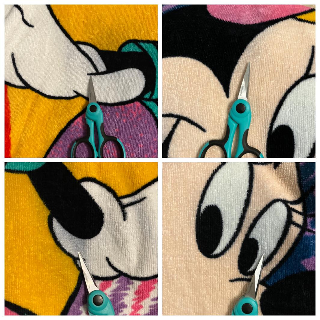 90's Vintage Too Cute Guetta Brothers Walt Disney Co Minnie Mouse Neon Terry Denim Bomber Jacket