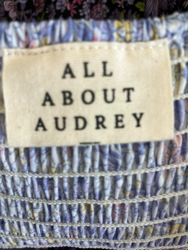 Reproduction Retro All About Audrey Purple Calico Gunne Sax STYLE Corset Prairie Maxi Sweetheart Corset Sundress Dress