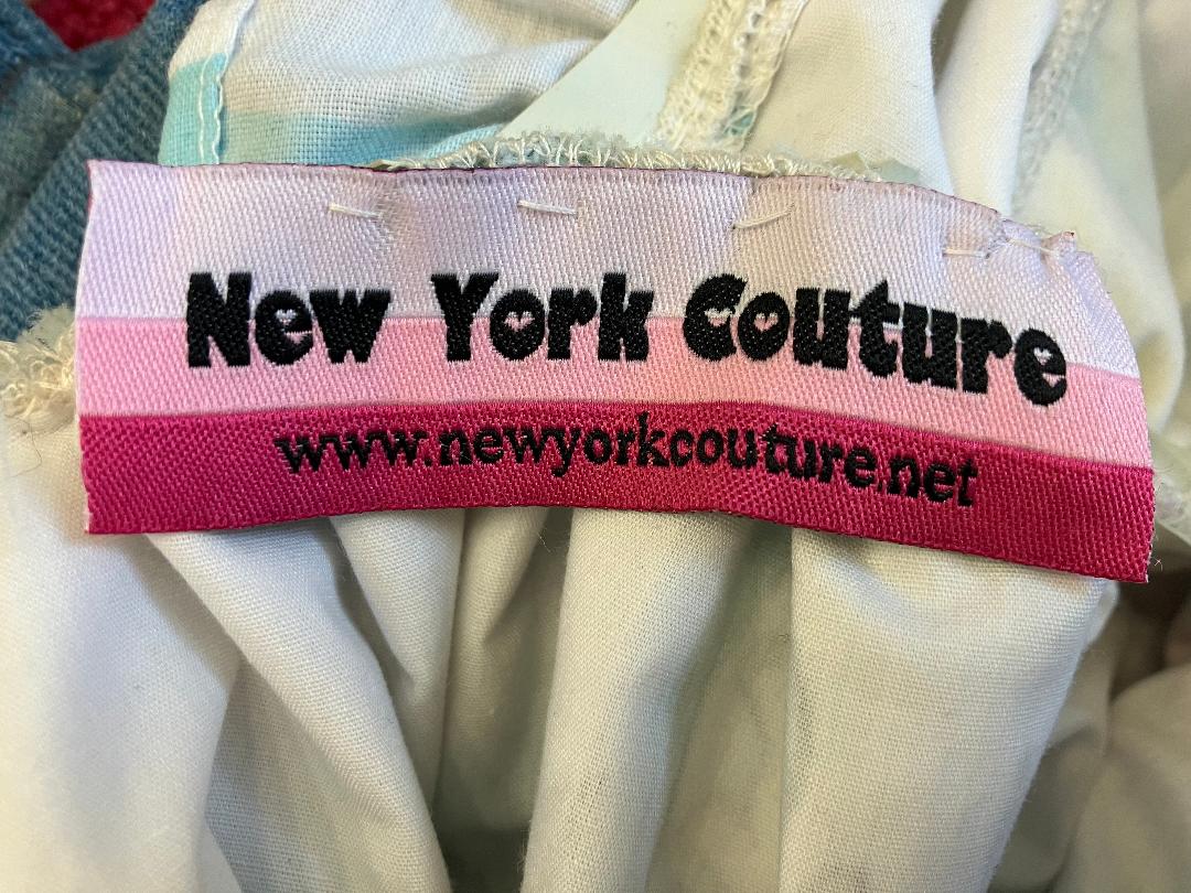 Upcycled Vintage Little Mermaid Ariel Under the Sea Bed Sheet Mini Sundress Dress