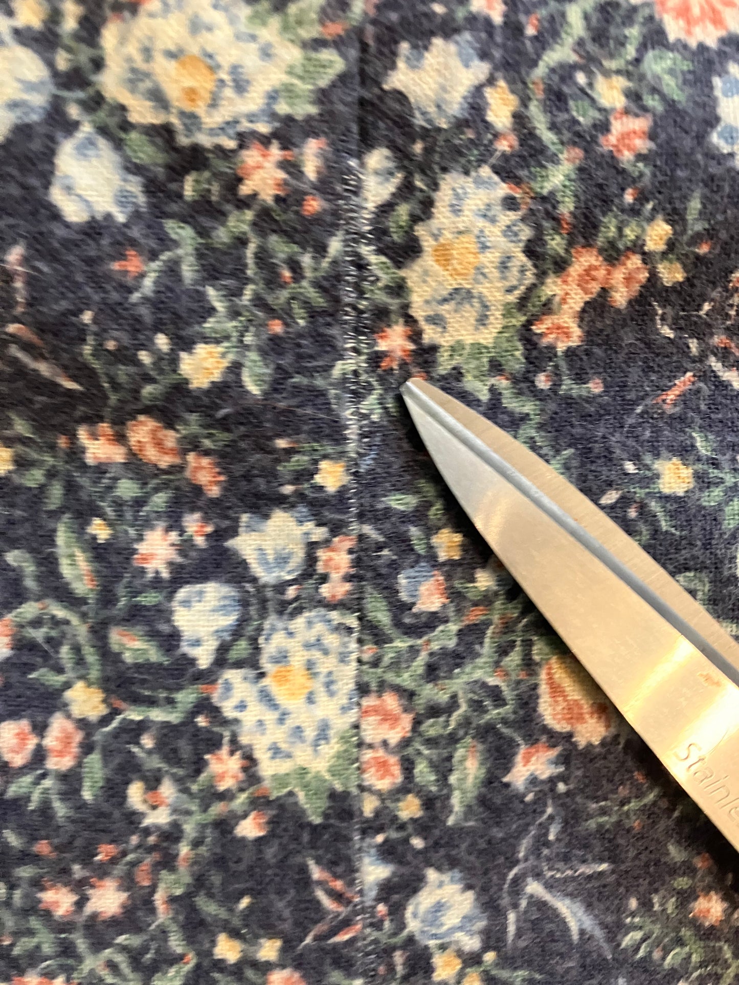 70's Vintage Gunne Sax Jessica's Gunnies Blue Bird Print Calico Prairie Midi Set + Quilted Jacket Set 13