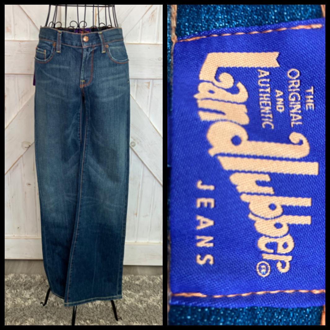 70's Vintage Landlubber Blue Denim Jeans Deadstock With Tags