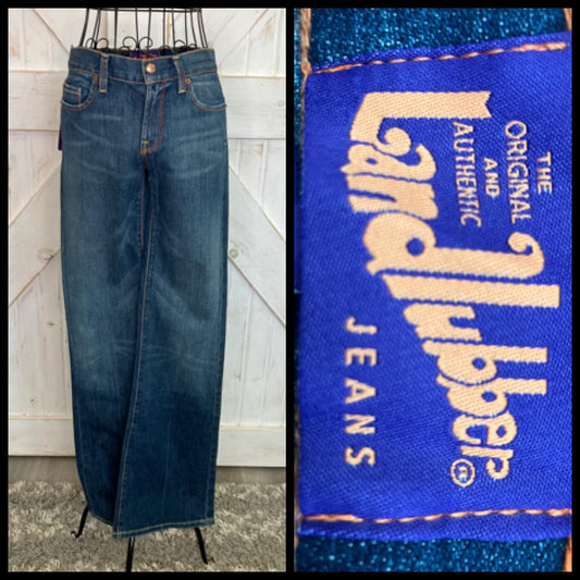 70's Vintage Landlubber Blue Denim Jeans Deadstock With Tags